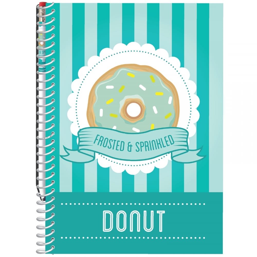 Scentco Scented Sketchbook - Donut Scented Notebook for Kids & Adults, 8.3