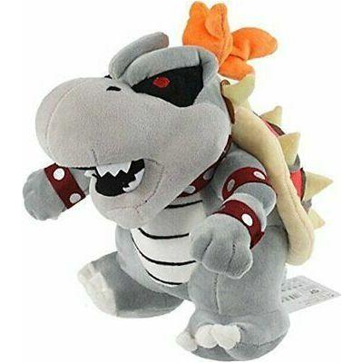 4 Inch Bowser Plush Toy - Super Mario Bros Character Stuffed Animal for Kids, Collectors & Gamers - Perfect for Gifts, Room Decor & Gaming Enthusiasts