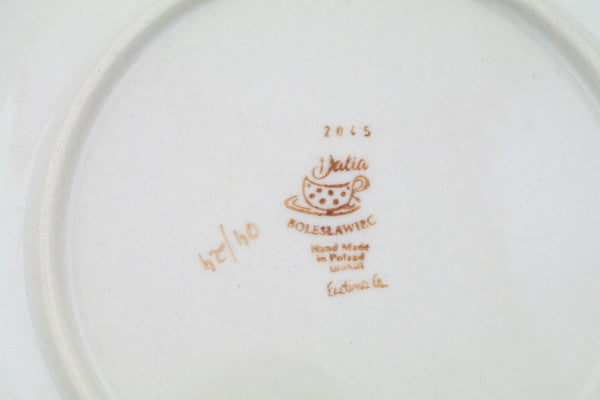 10-Piece Spring-Themed Dinner Plate Set - Elegant & Durable Porcelain Plates for Everyday Dining, Parties & Home Decor