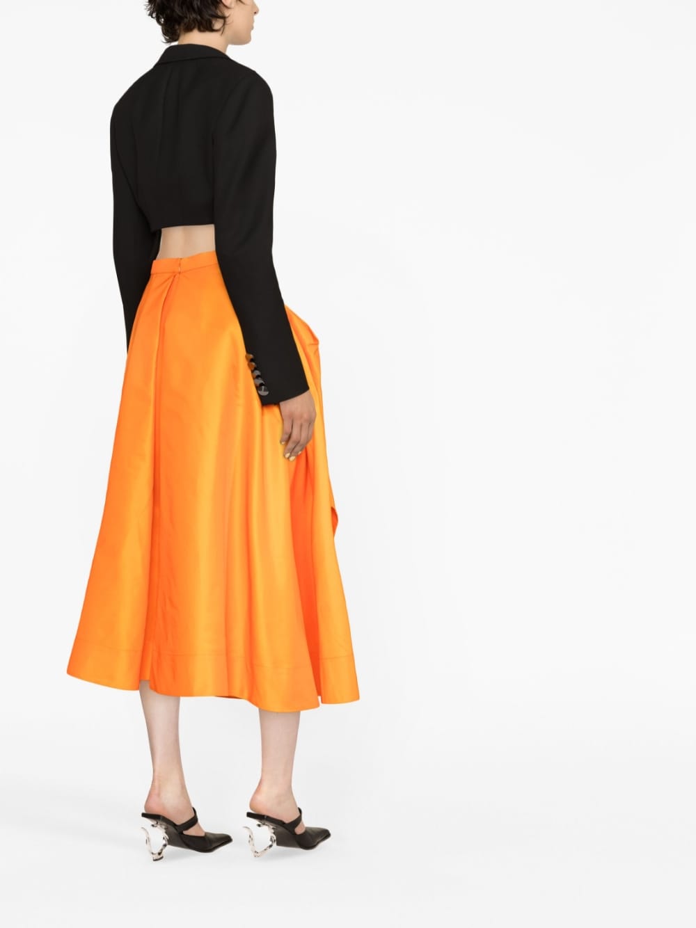 Alexander McQueen Orange Skirts - Women's High Fashion Designer Skirt for Parties, Work & Special Occasions