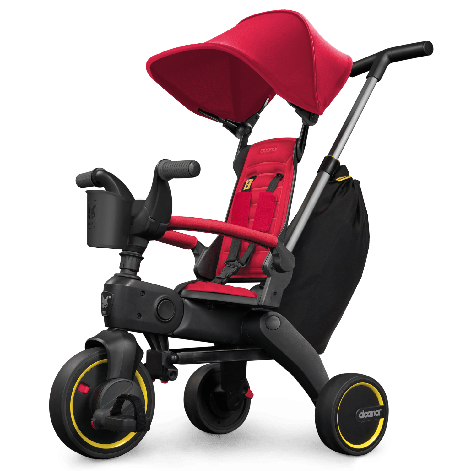 Doona Liki Trike S3 - Lightweight Foldable Baby Stroller & Toddler Tricycle for Ages 10-36 Months | Perfect for Outdoor Walks, Park Visits & Travel | Compact Design for Easy Storage & Transport