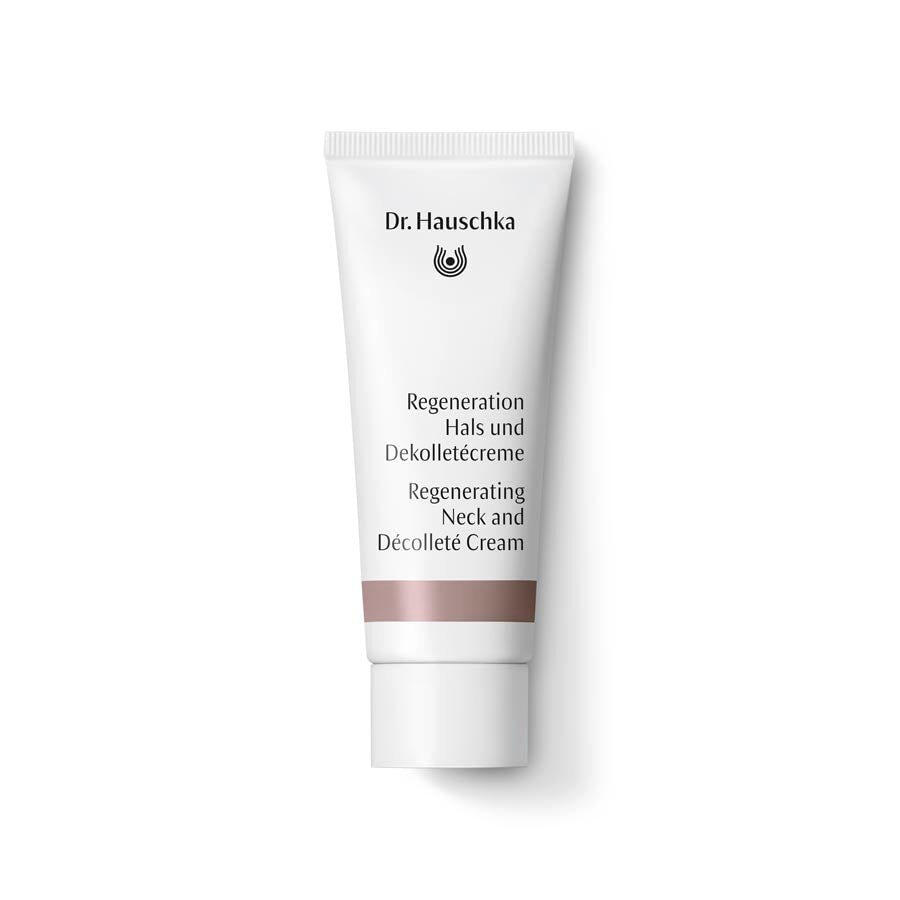Dr. Hauschka Regenerating Neck and Decolleté Cream - Anti-Aging Moisturizer for Wrinkles & Firming - Best for Night Skincare Routine & Daily Hydration