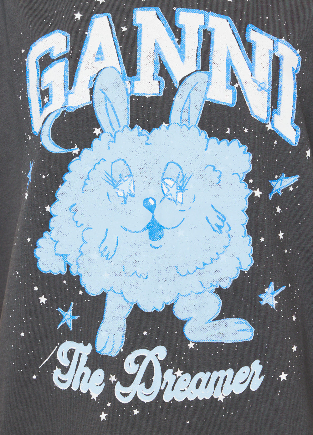 Soft Basic Jersey Dream Bunny T-Shirt - Cute & Comfortable Cotton Tee for Women & Girls - Perfect for Casual Wear, Sleepwear & Everyday Outfits