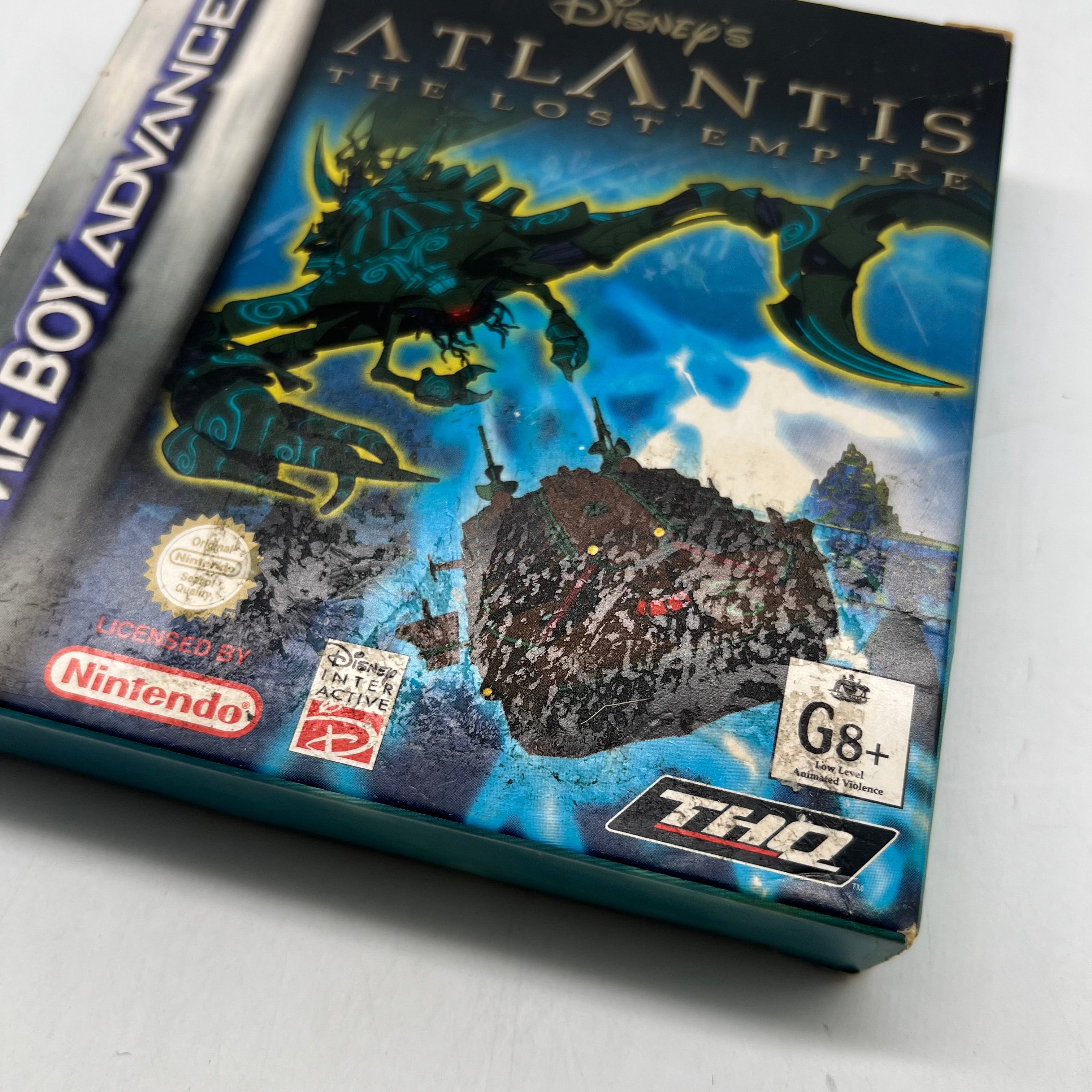 Disney's Atlantis: The Lost Empire GBA Game - Complete Boxed Edition | Retro Gaming Collectible for Game Boy Advance | Perfect for Nostalgic Play & Display