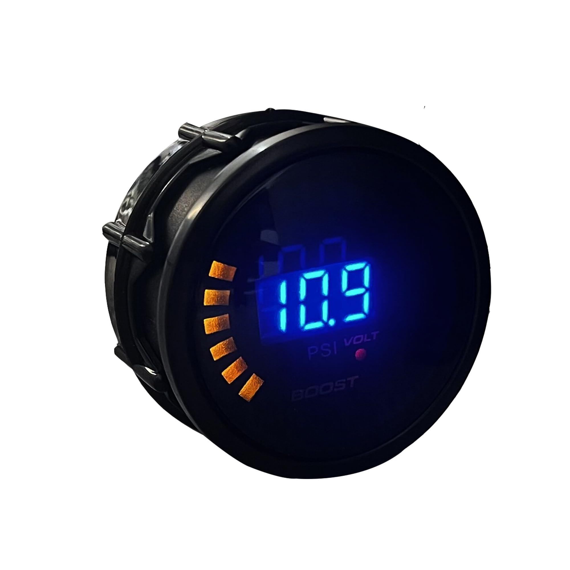 0-30PSI Manual In-Cabin Boost Controller Kit with 52mm Electronic Digital Boost Gauge - Turbo Performance Tuning for Cars & Trucks - Perfect for Racing, Off-Roading, and Engine Upgrades