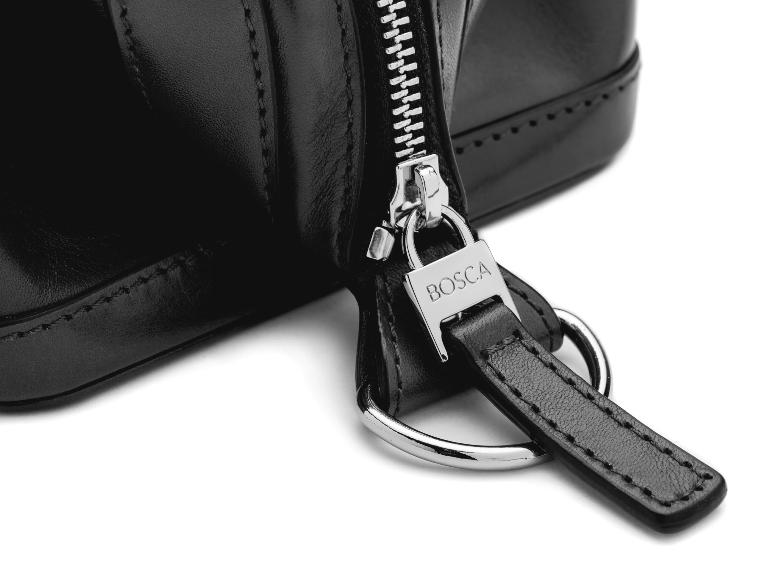 Bosca Men's Vintage Leather Utility Pouch - 10
