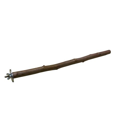 Premium Applewood Perch for Birds - Natural Wood Perch for Parrots, Cockatiels & Small Birds - Perfect for Cages, Aviaries & Play Gyms - Encourages Healthy Feet & Beak Trimming