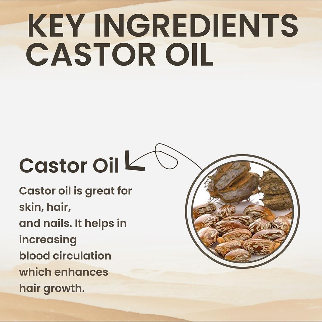 TRUNEXT Pure Cold Pressed Castor Oil for Hair Growth, Skin & Nails - 100% Natural Moisturizer & Treatment - 200ml - Perfect for Hair Care, Eyelash Growth & Dry Skin Relief