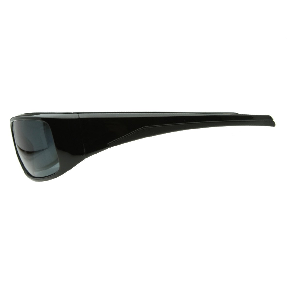 ZeroUV Bold Rectangular Polarized Sports Wrap Sunglasses for Men & Women - UV Protection, Anti-Glare for Running, Cycling, Fishing & Outdoor Activities