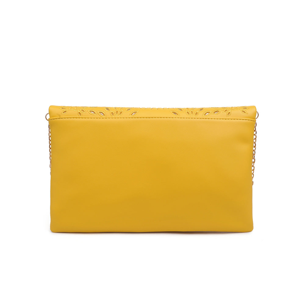 Ellington Embroidered Clutch Purse for Women - Elegant Evening Bag with Floral Design, Perfect for Parties, Weddings & Special Occasions