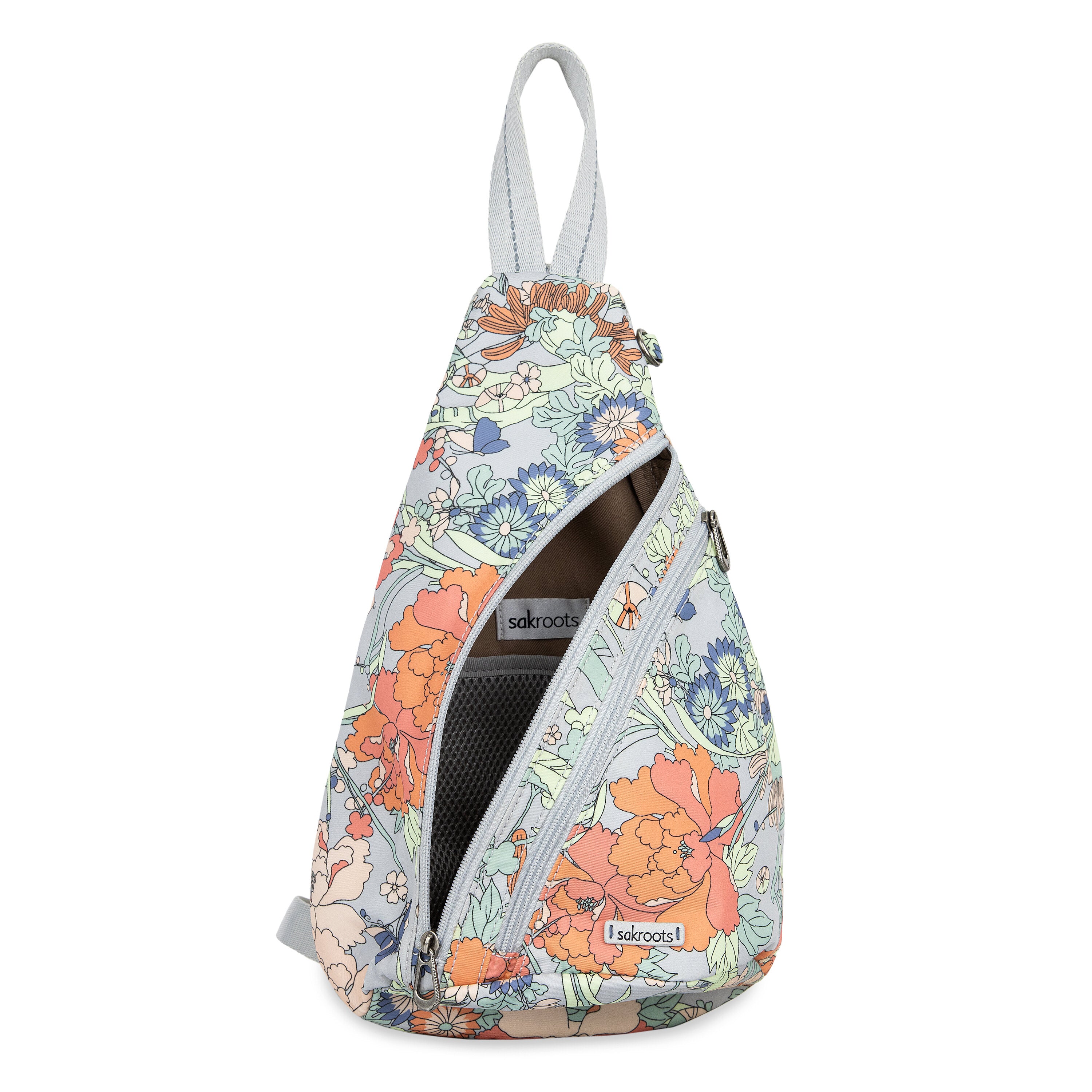 On The Go Sling Backpack - Lightweight Crossbody Travel Bag for Men & Women - Perfect for Hiking, Commuting & Everyday Use