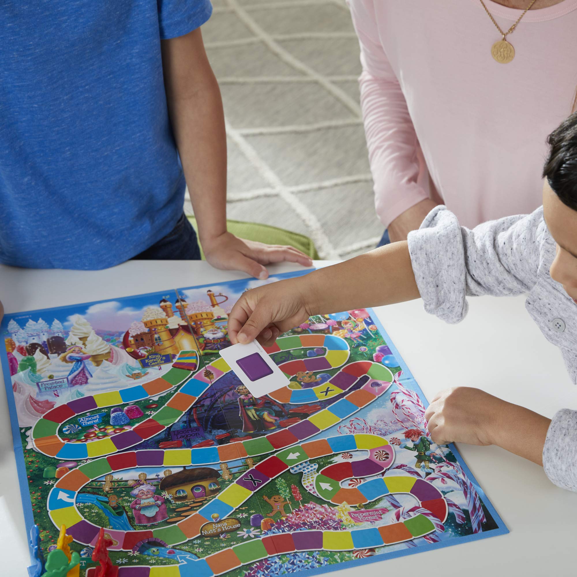 Hasbro Candy Land Board Game for Kids - Classic Family Fun Game for Ages 3+ | Perfect for Birthday Parties, Family Game Nights & Indoor Activities