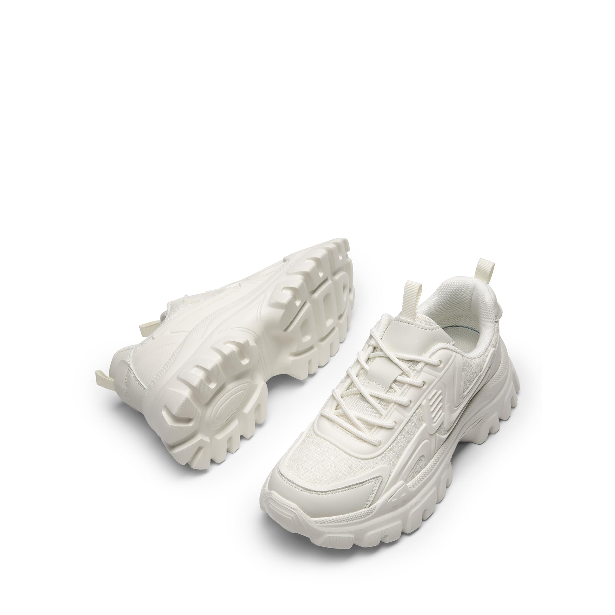 DREAM PAIRS Women's Chunky Platform Sneakers - Y2K Retro Fashion Lace-Up Walking Shoes for Women | Comfortable Casual Sneakers for Everyday Wear, Street Style & Outfit Pairing