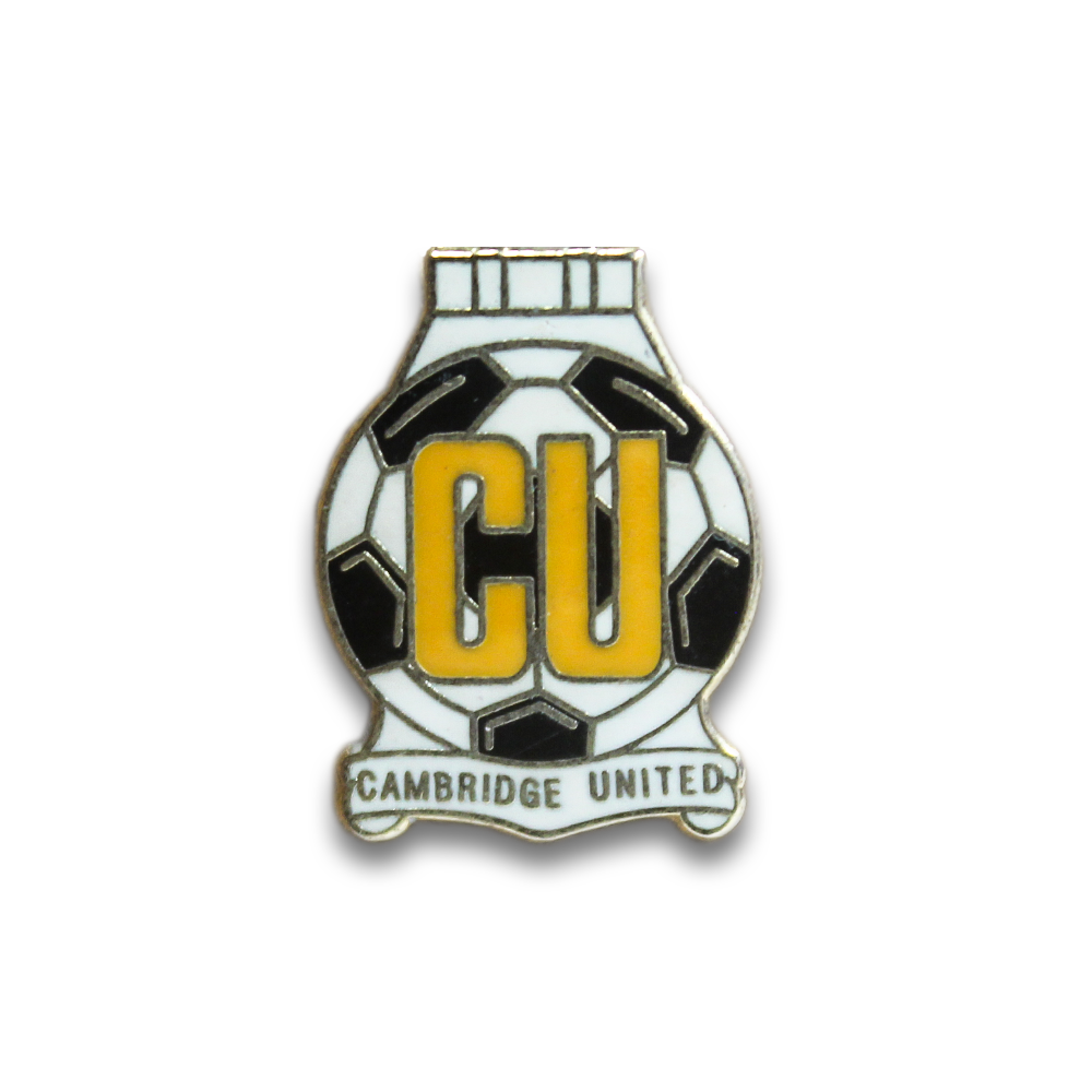 Cambridge United FC Pin Badge - Official Football Club Enamel Lapel Pin - Collectible Fan Accessory for Jackets, Hats & Scarves - Perfect for Match Days & Gifts