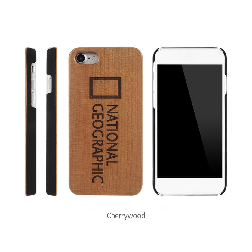 National Geographic Nature Wood Case for iPhone X - Eco-Friendly Protective Cover with Unique Wood Grain Design | Perfect for Outdoor Adventures, Travel & Daily Use