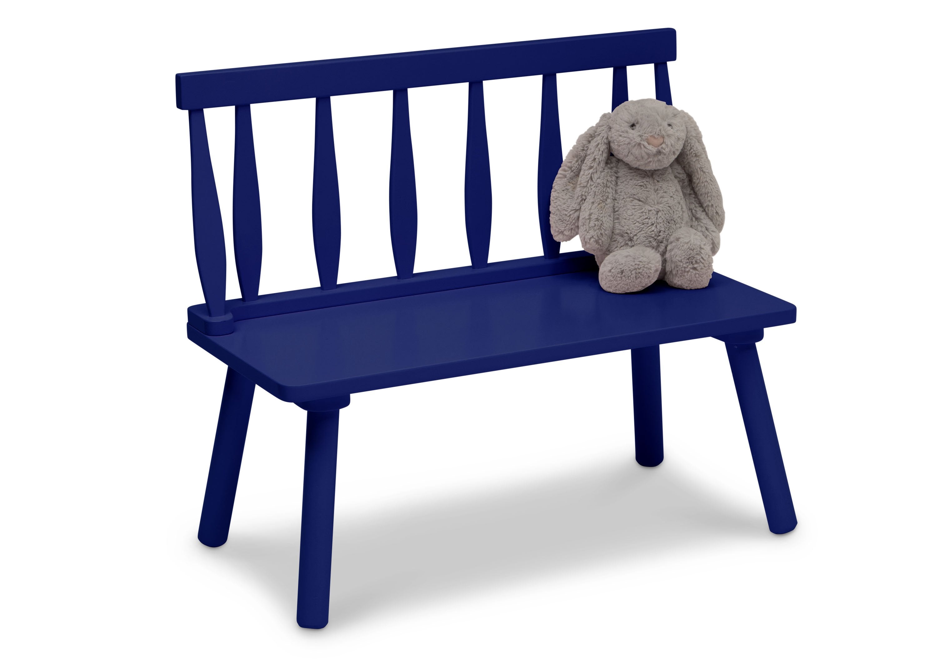 Kids Wooden Windsor Bench - Solid Wood Children's Chair for Playroom, Nursery & Bedroom - Perfect for Reading, Drawing & Relaxing