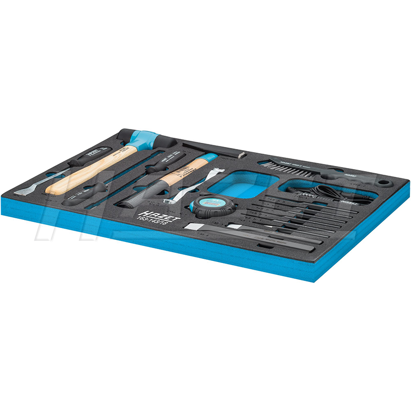 Hazet 163 143/18 Universal Socket Set - 17 Piece Professional Tool Kit for Automotive Repair & DIY Projects