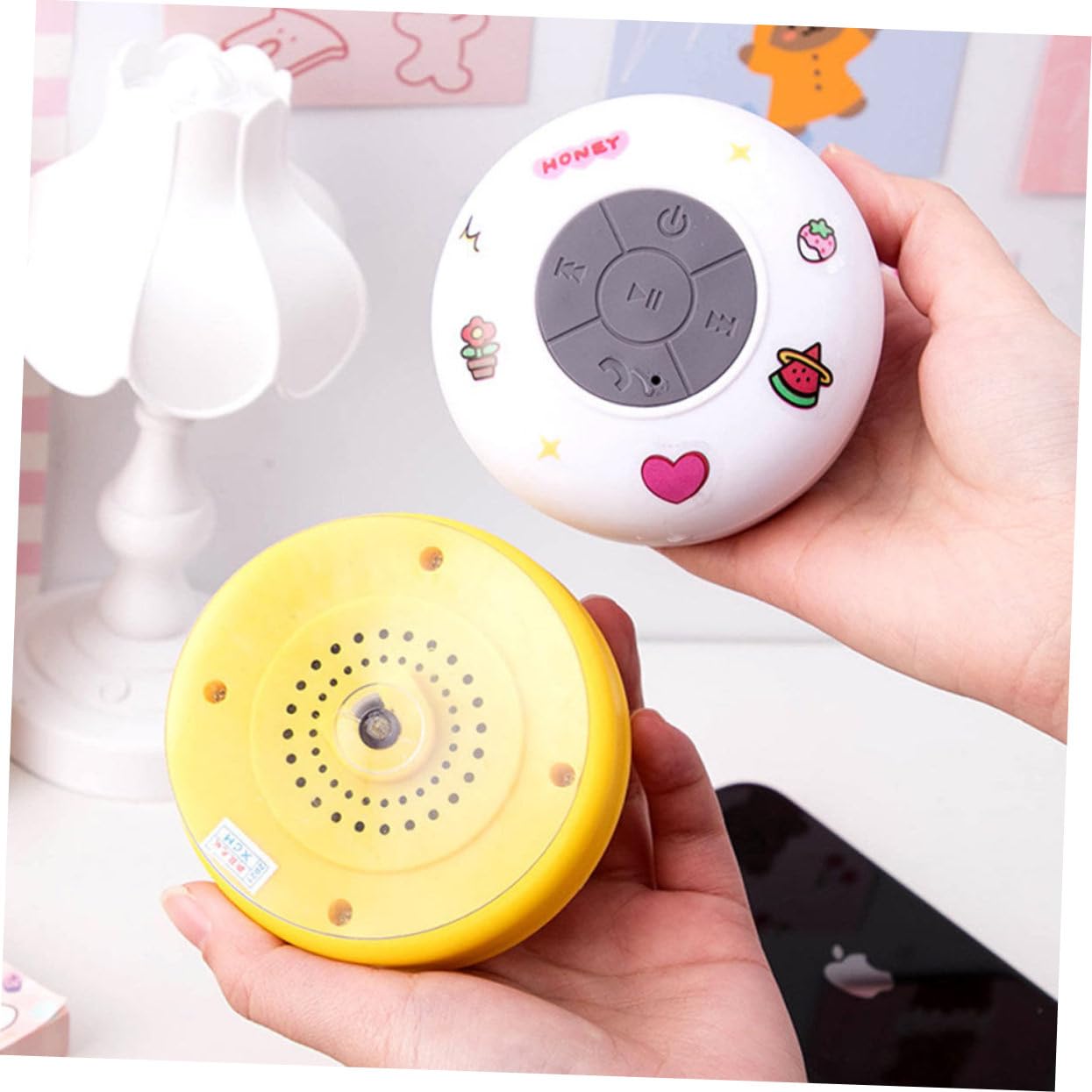 BELLIFFY Mini Portable Bluetooth Speaker - Waterproof Wireless Speaker with USB Charging for Outdoor, Travel, Beach, Pool & Shower Use - Compact Speaker for Indoor & Outdoor Activities