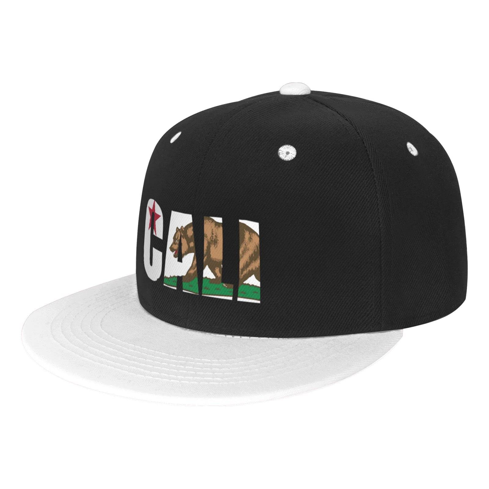 California Bear Flag Trucker Hat - Funny Baseball Cap for Men & Women, Unisex Dad Hat, Sun Protection - Perfect for Outdoor Activities, Sports, and Casual Wear