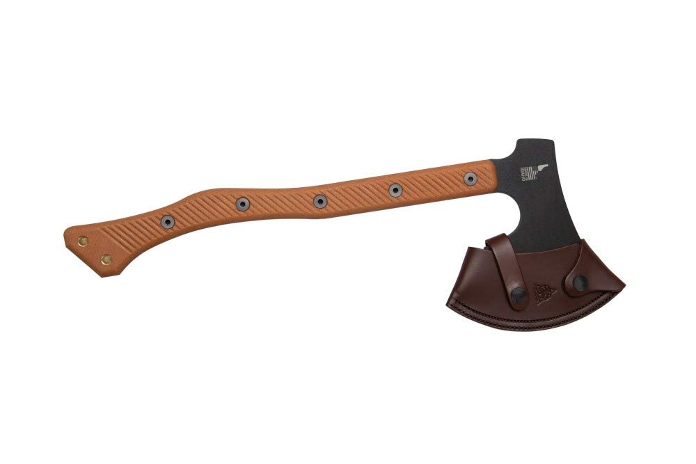 TOPS Knives TPHIM01 High Impact Survival Axe - Tactical Camping, Bushcraft & Outdoor Adventure Tool for Hiking, Hunting & Emergency Preparedness