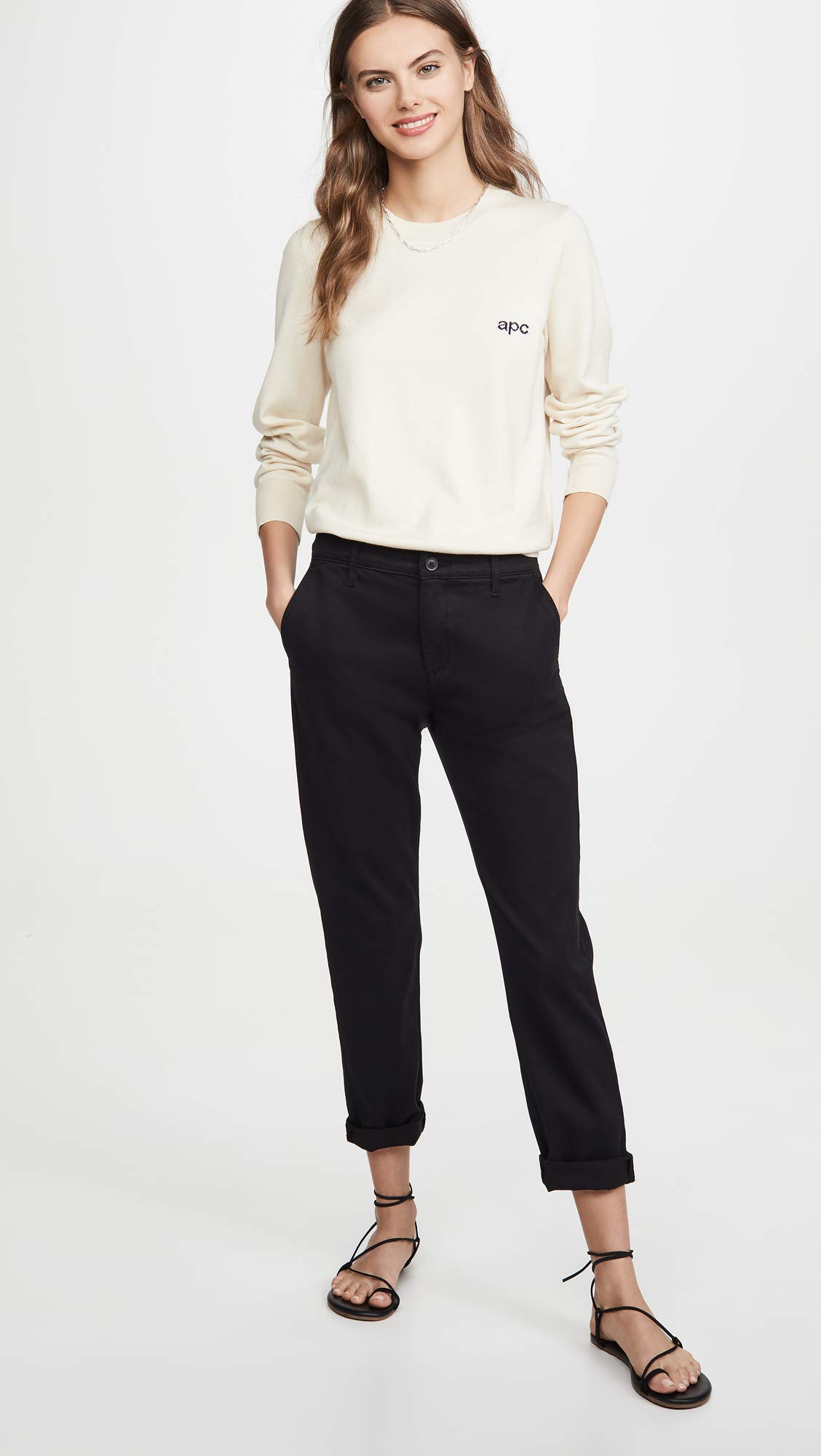 AG Adriano Goldschmied Women's The Caden Pants - High Waisted Slim Fit Ankle Pants for Work & Casual Wear | Office, Travel & Everyday Outfits