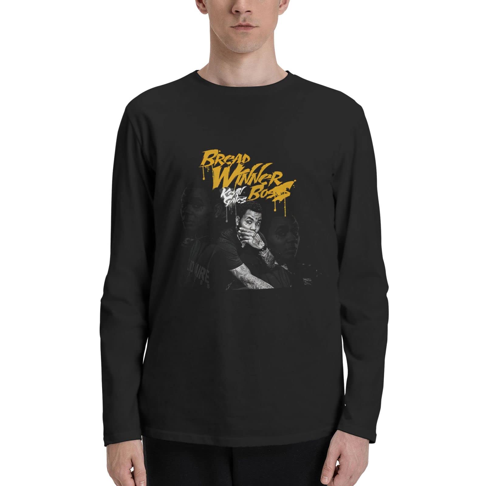 EariklYa Men's Long Sleeve T-Shirts - Casual Cotton Tee for Teens & Adults | Perfect for Everyday Wear, Street Style & Layering