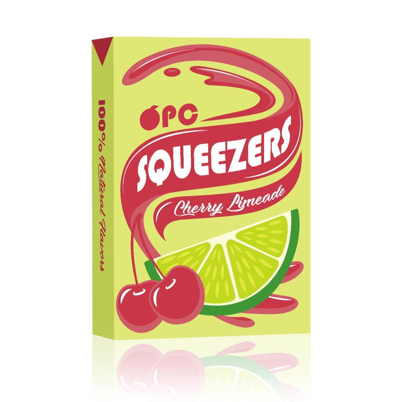 Premium Squeezers V4 Playing Cards - Cherry Limeade Flavor | Unique Design for Magic Tricks, Poker Nights & Cardistry | Perfect for Parties, Gifts & Collectors