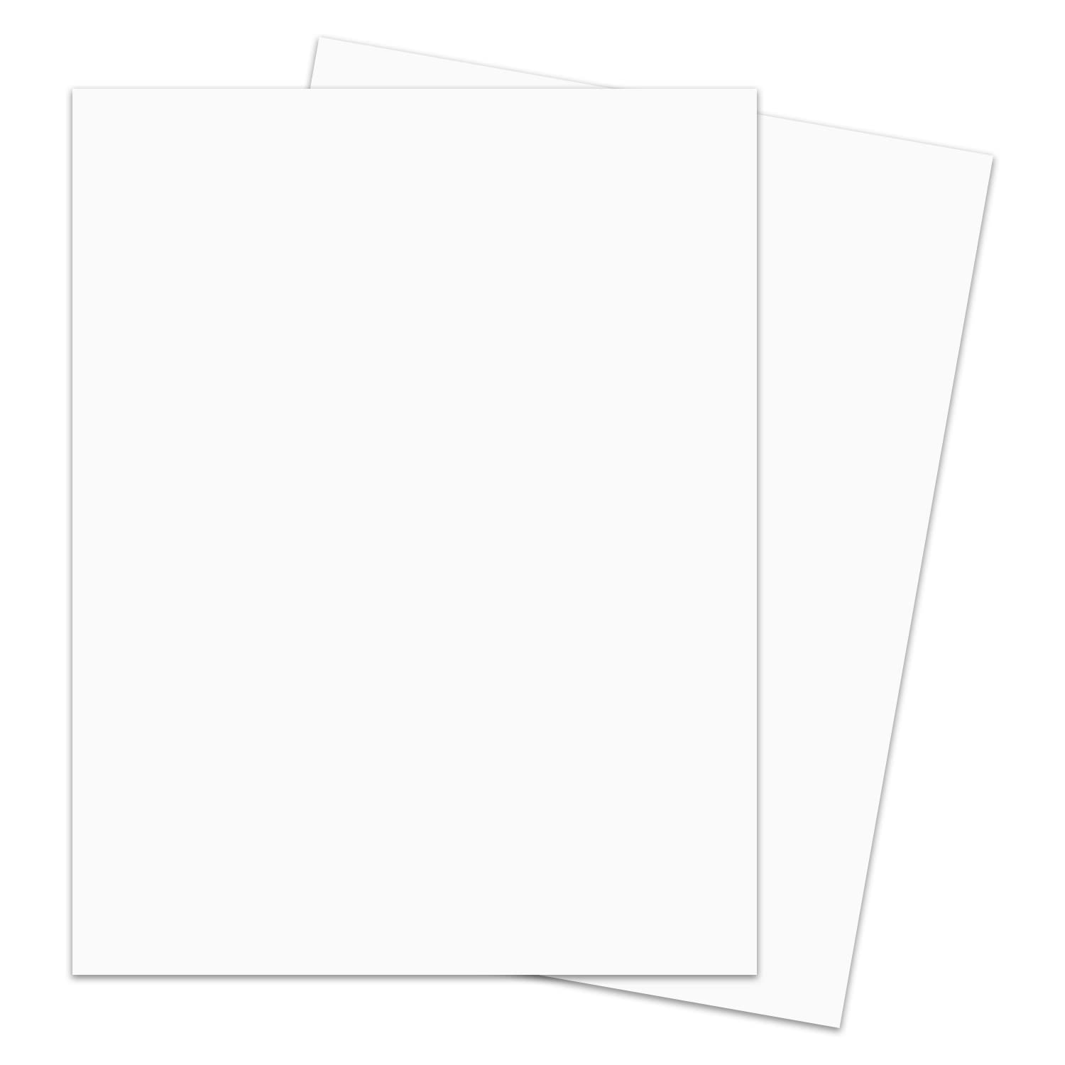 Premium White Thick Cardstock Paper 110lb (300gsm) - 8.5