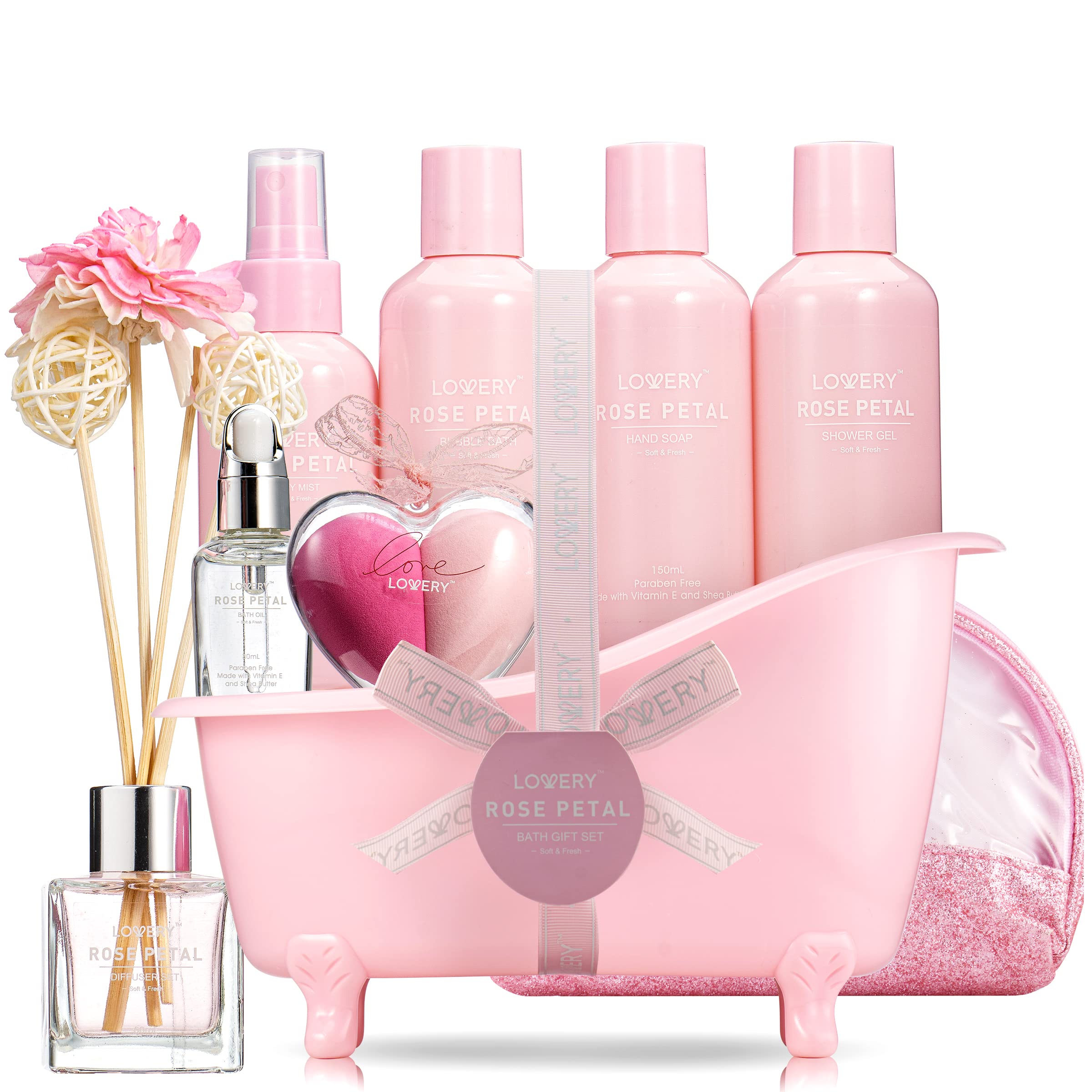 Best Birthday Gifts for Women - Spa Gift Basket Set for Mom, Sister & Best Friend | Unique Relaxing Birthday & Mother's Day Present Ideas | Perfect for Self-Care, Home Spa Days & Special Occasions