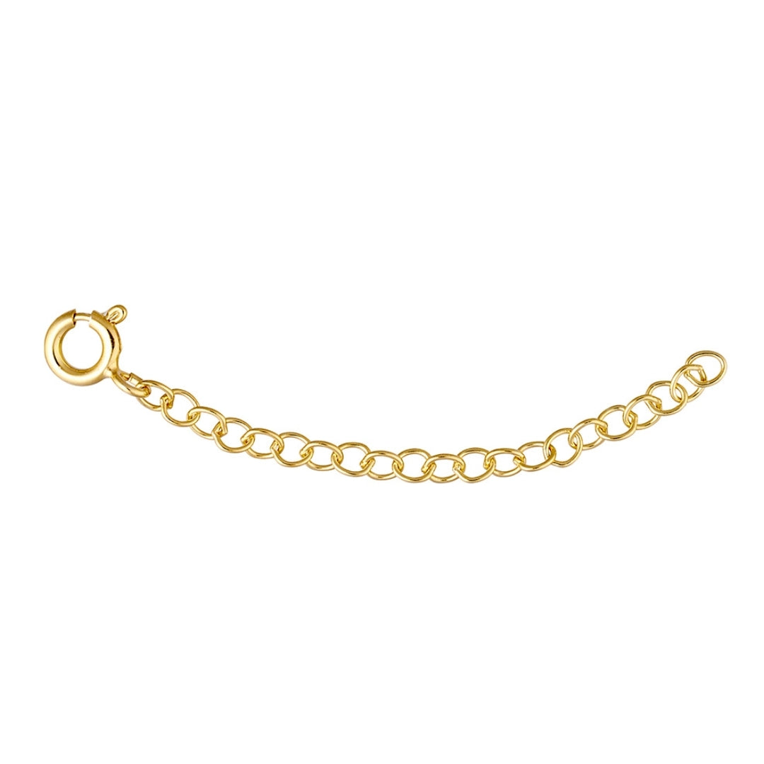 Clip On Extension Chain for Necklaces & Bracelets - Adjustable Jewelry Extender for Pendants & Charms - Perfect for Layering, Gifting & Customizing Jewelry