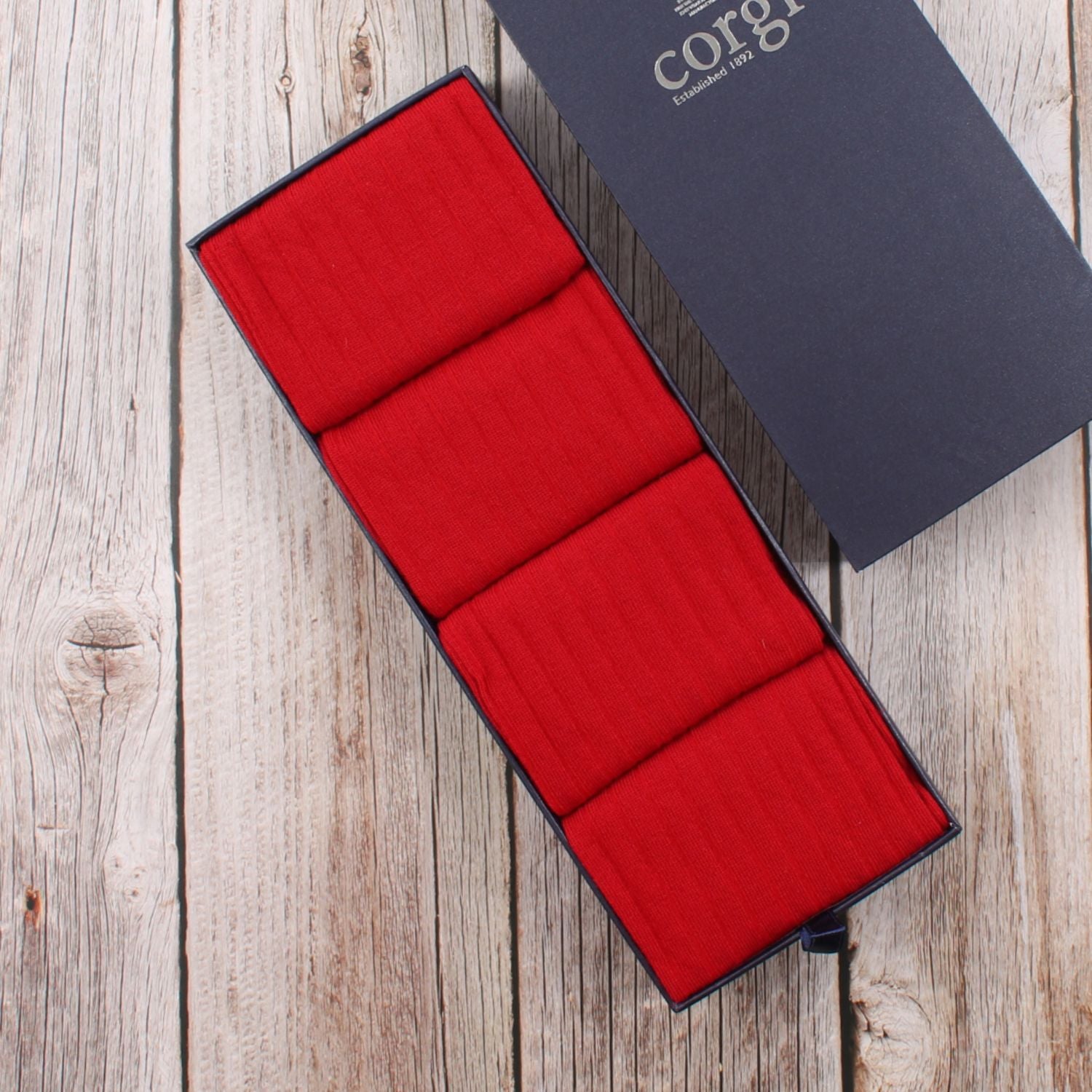 Men's 4-Pack Tenby Merino Wool Socks - Ultra Soft & Breathable for Hiking, Travel & Winter Warmth
