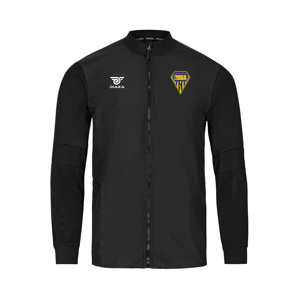 Diamond State Academy Midnight Diaza Jacket - Stylish Waterproof Windbreaker for Men & Women | Perfect for Outdoor Hiking, Camping & Urban Fashion