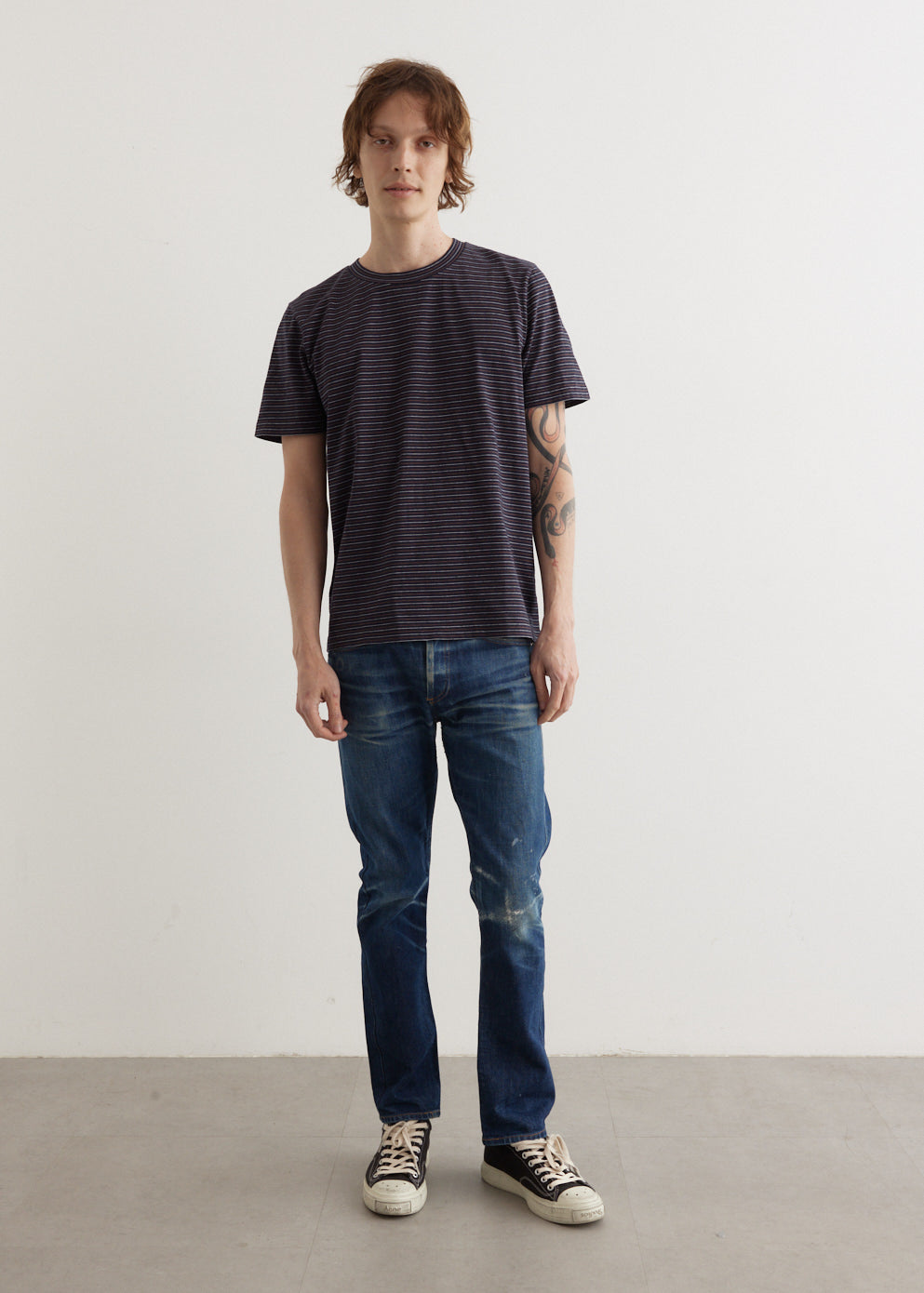 Men's Dark Navy T-Shirt - Soft Cotton Casual Tee for Everyday Wear | Perfect for Outdoors, Gym & Street Style