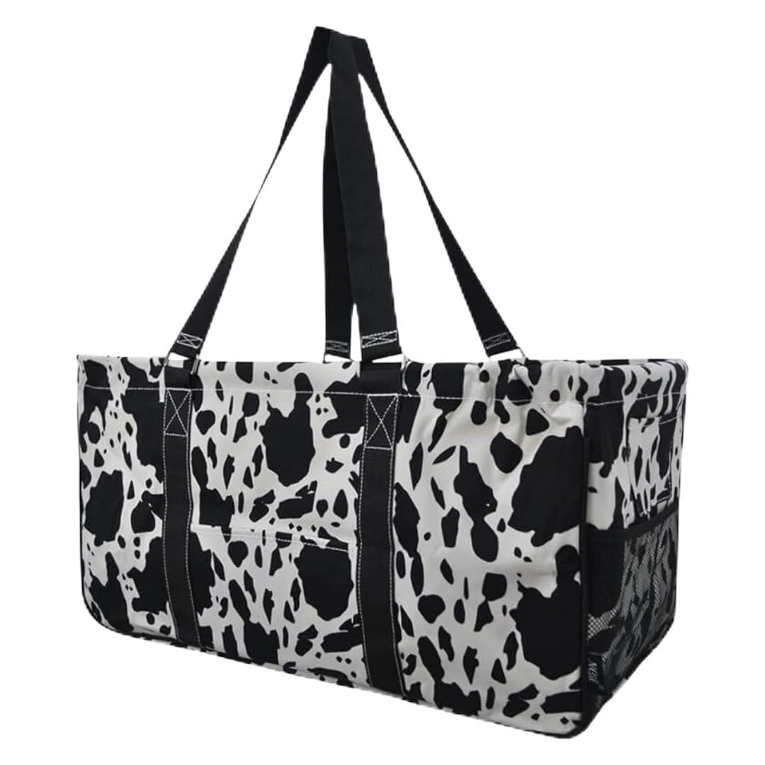 NGIL Extra Large Reusable Grocery Tote Bag - Collapsible Oversized Shopping Bag for Groceries, Storage, Travel, Picnic & Beach - Perfect for Supermarket Trips, Farmers Market & Outdoor Activities