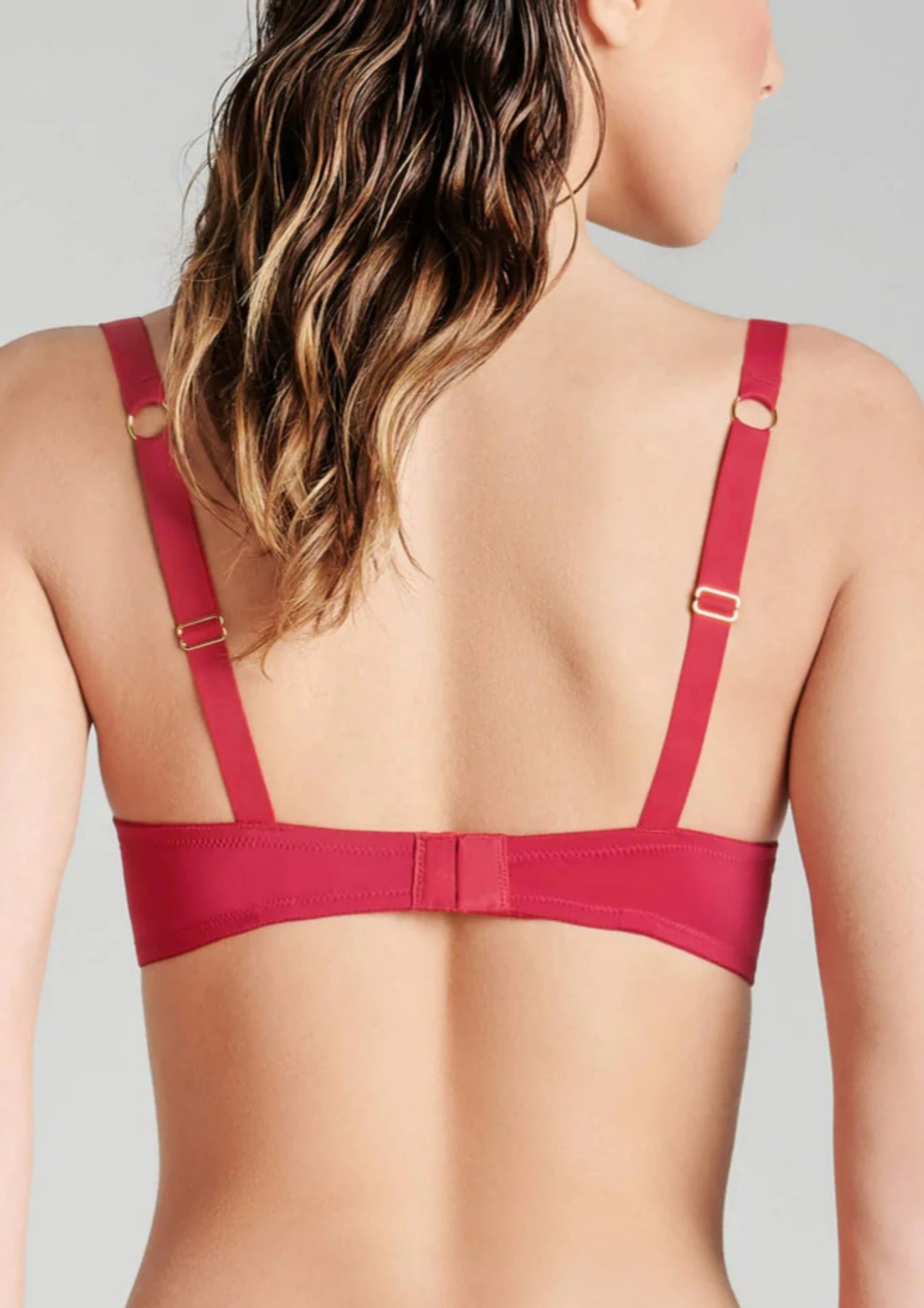Tapage Nocturne Red 1/4 Cup Push Up Bra - Sexy Lingerie for Date Night & Special Occasions