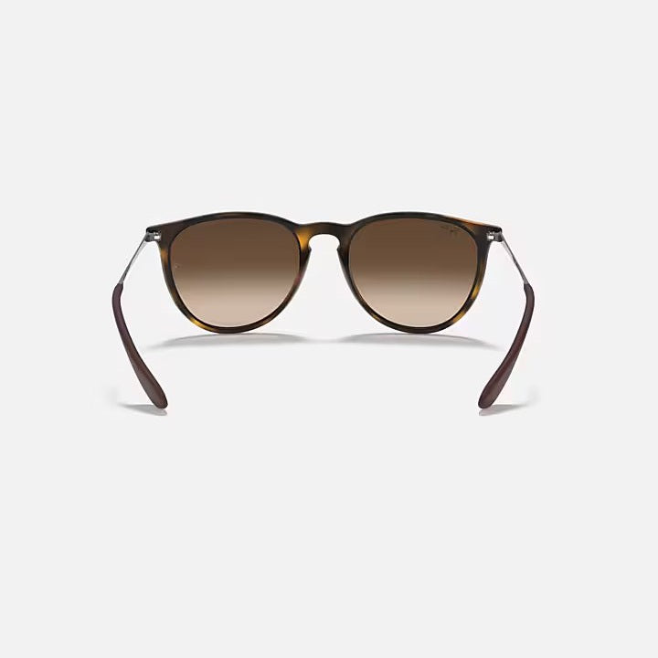 Ray Ban Erika Rubber Havana Sunglasses - Classic Tortoise Frame with Green Lenses - Perfect for Outdoor Activities, Beach, and Driving