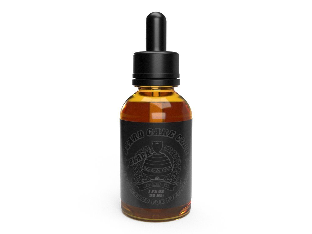 Premium Black Beard Oil for Men - Natural Growth & Conditioning - Softens & Tames Facial Hair - Ideal for Grooming, Styling & Daily Care