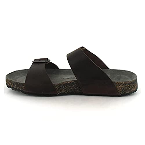 HAFLINGER Andrea Unlined Comfort Sandals for Women - Soft Wool Felt Footbed, Arch Support - Perfect for Home, Office & Casual Wear