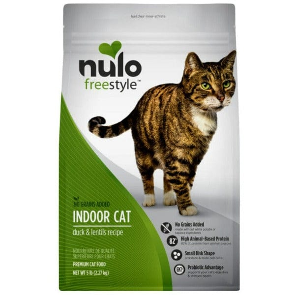 Nulo Freestyle Grain-Free Indoor Cat Food - High Protein Dry Cat Food for Adult Cats - Perfect for Indoor Cats with Sensitive Stomachs & Weight Management