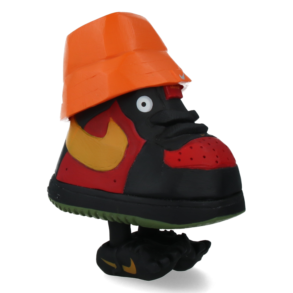 Nike LeBron James x Michael Lau Collaboration Sneakers - Black, Red & Yellow Basketball Shoes for Men - Perfect for Streetwear & Court Performance