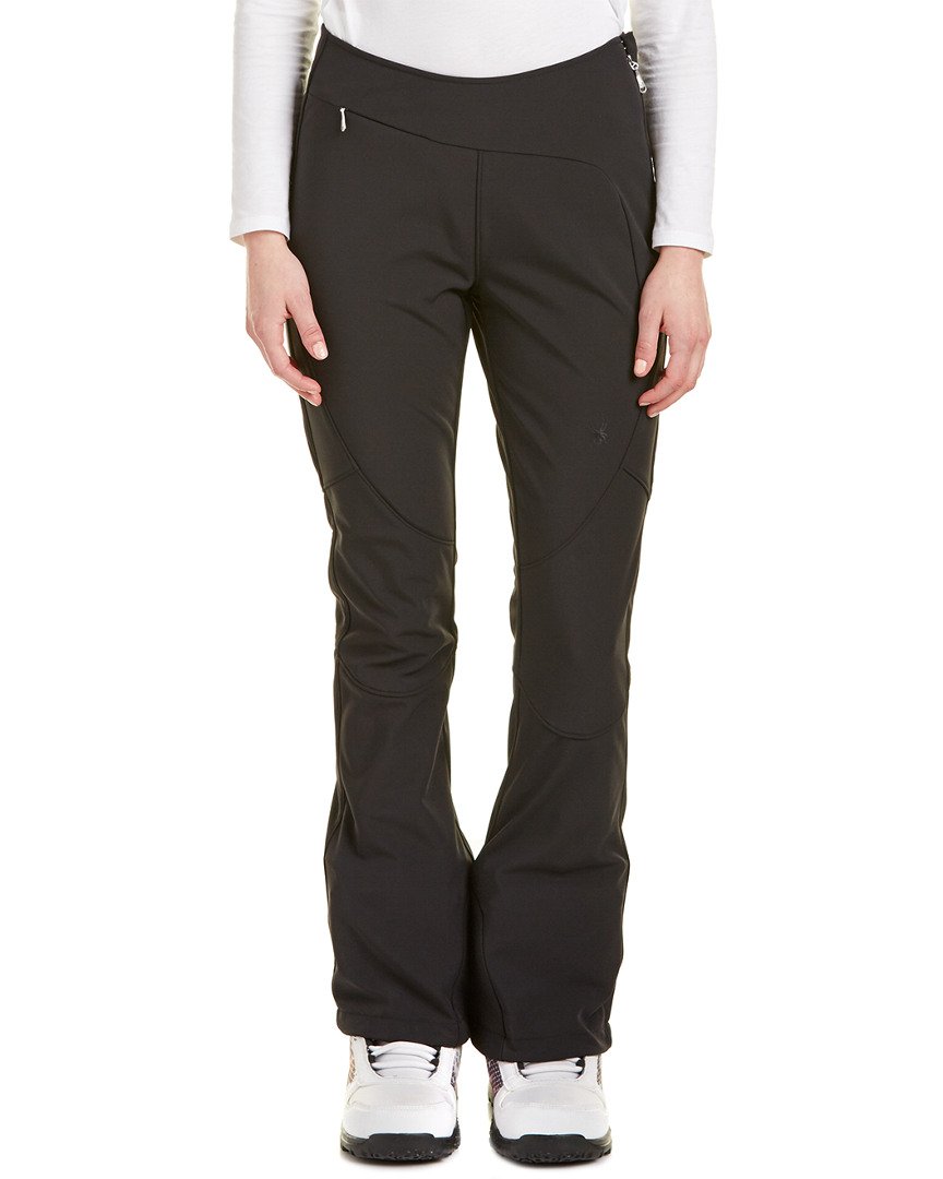 Spyder Women's Slalom Soft Shell Ski Pants - Waterproof, Windproof & Breathable for Skiing & Snowboarding