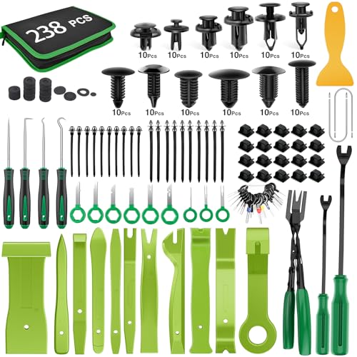 120Pcs Clips + 118 Remover Green