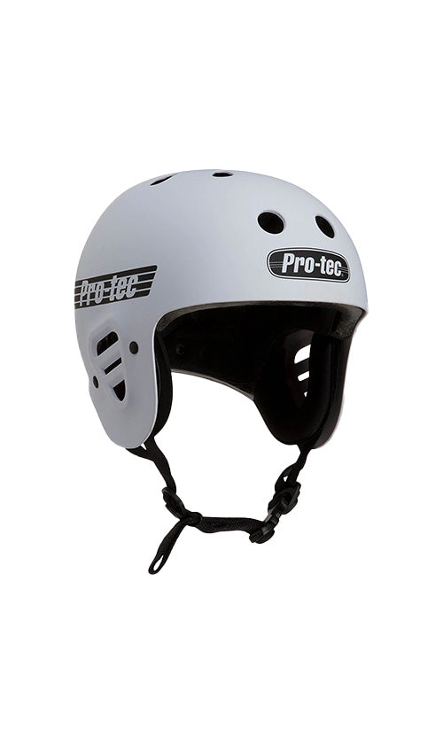 Pro Tec Full Cut Certified Safety Helmet - Matte White - Ideal for Construction, Cycling & Extreme Sports Protection