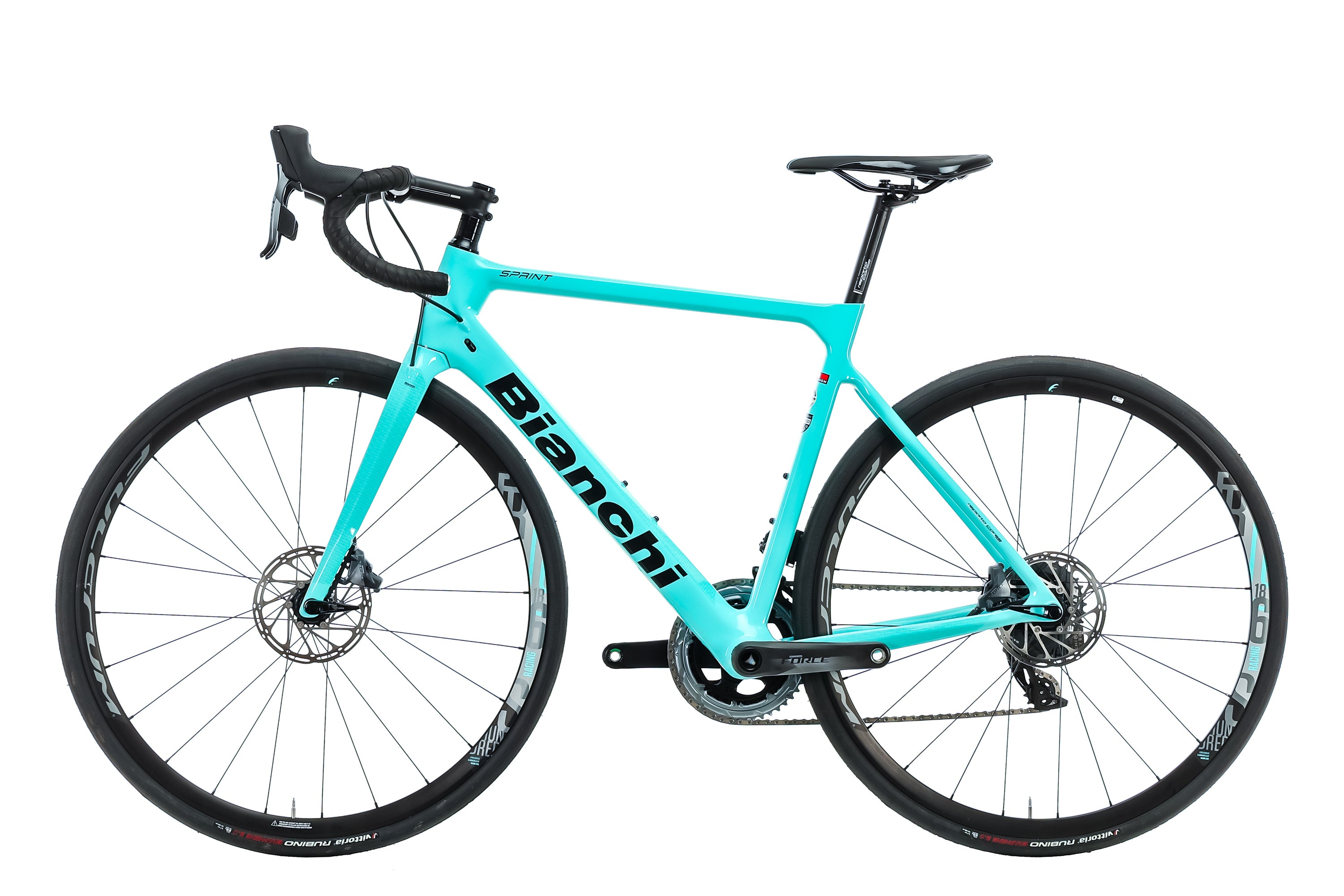 Bianchi Sprint Force eTap Road Bike 2021 - 55cm Carbon Frame, Wireless Shifting - Perfect for Racing, Endurance & Long-Distance Cycling