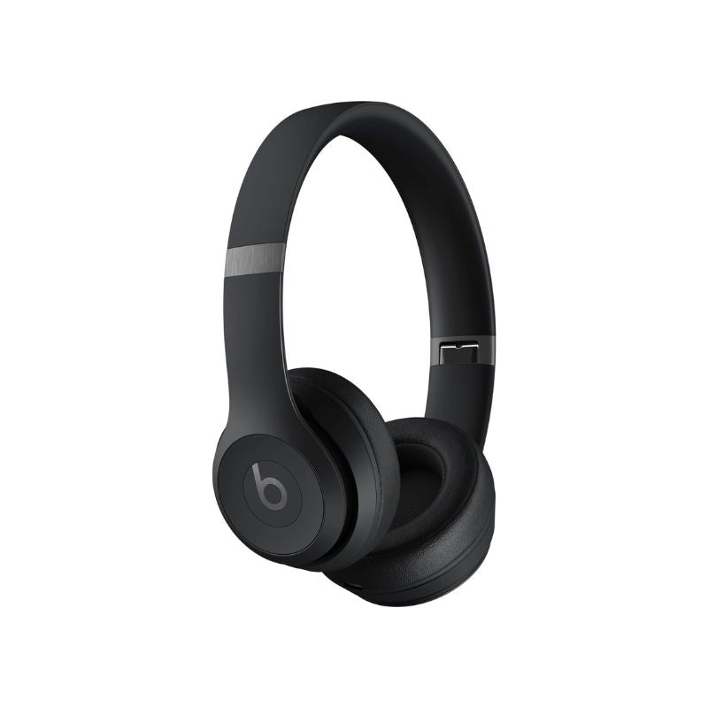 Beats Solo 4 Wireless On-Ear Headphones - Black | Premium Sound for Music, Gaming & Travel
