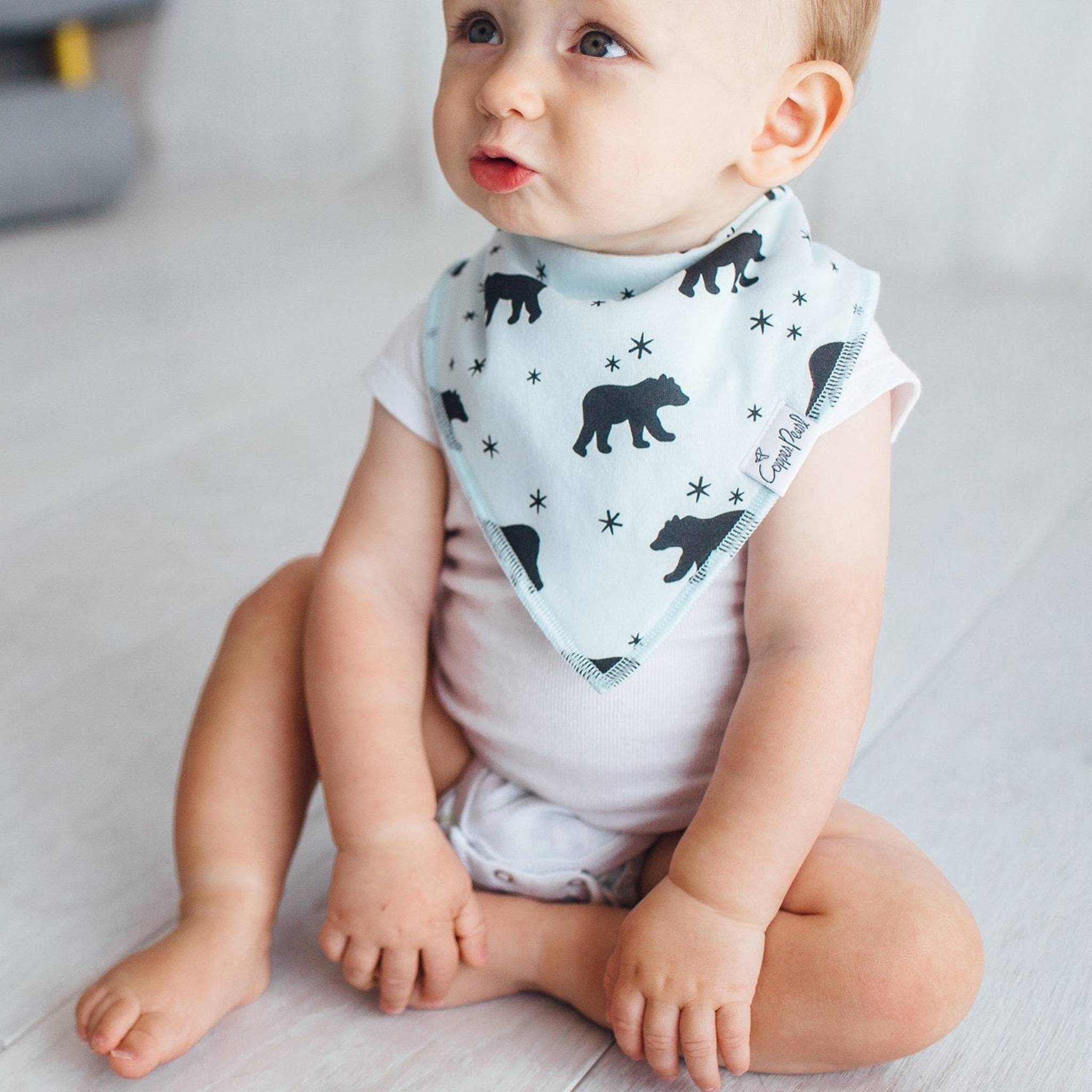 Baby Bandana Bibs for Drool & Mess Protection - Soft & Absorbent Cotton Bibs for Infants & Toddlers - Perfect for Feeding, Teething & Everyday Use