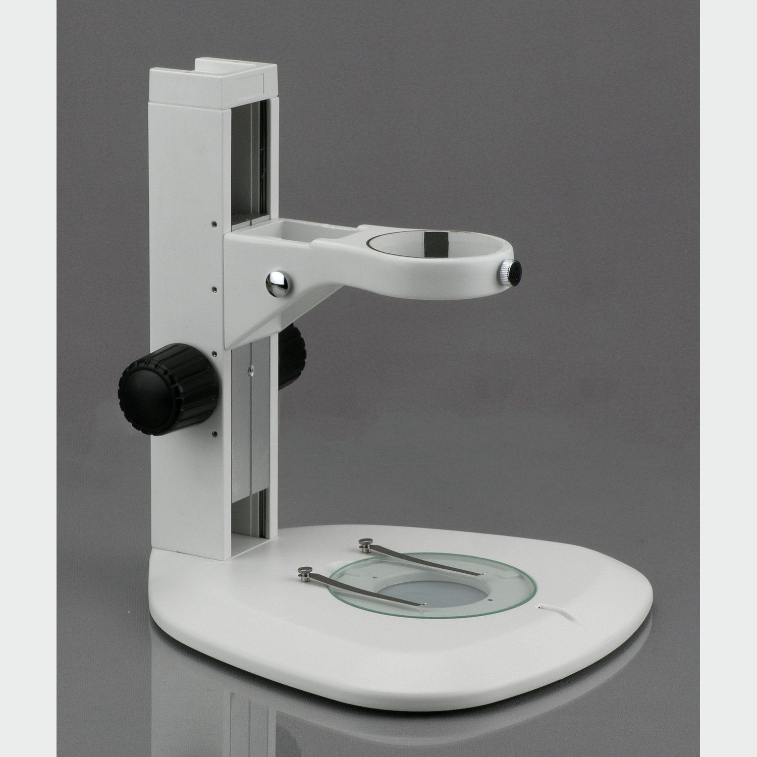 Professional Large Rounded Microscope Table Stand with Precision Focusing Rack - Ideal for Lab Research, Classroom Education & Scientific Observation