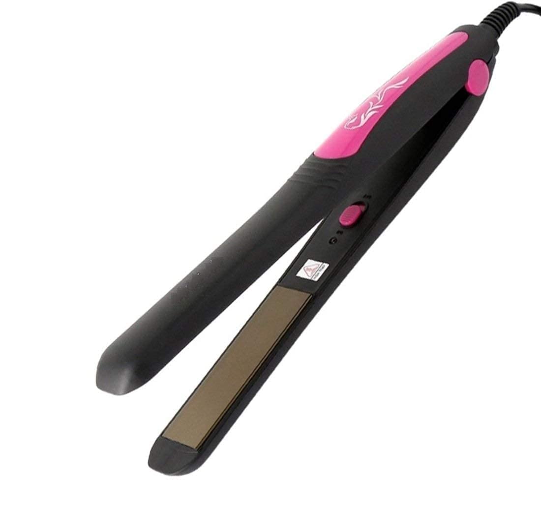 Ceramic Hair Straightener with Adjustable Temperature Control - Professional Flat Iron for Women - Perfect for Home Styling, Salon Use & Travel