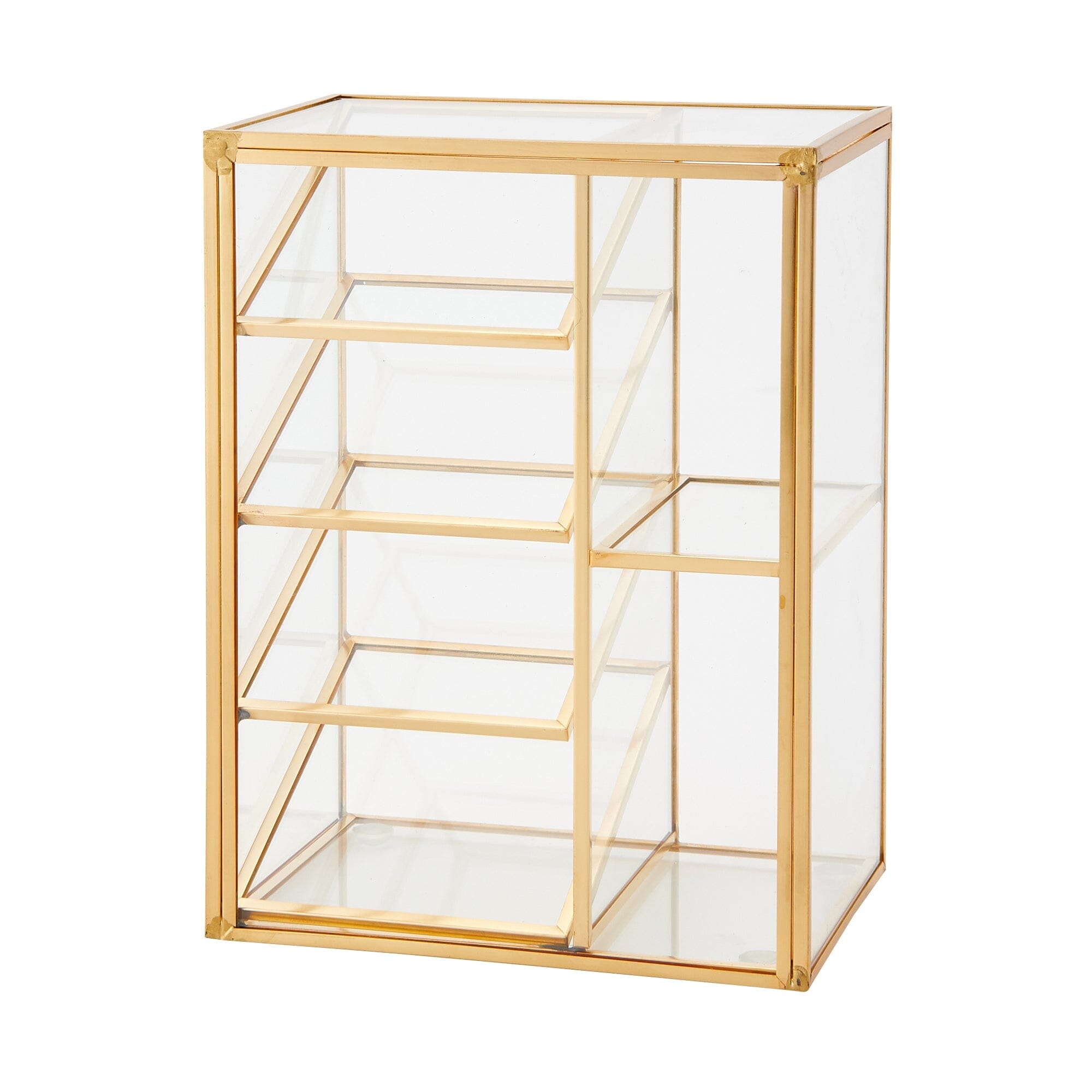 Acrylic Makeup Brush Organizer Holder - Clear Cosmetic Brush Storage for Vanity, Bathroom & Travel - Perfect for Makeup Artists & Beauty Enthusiasts