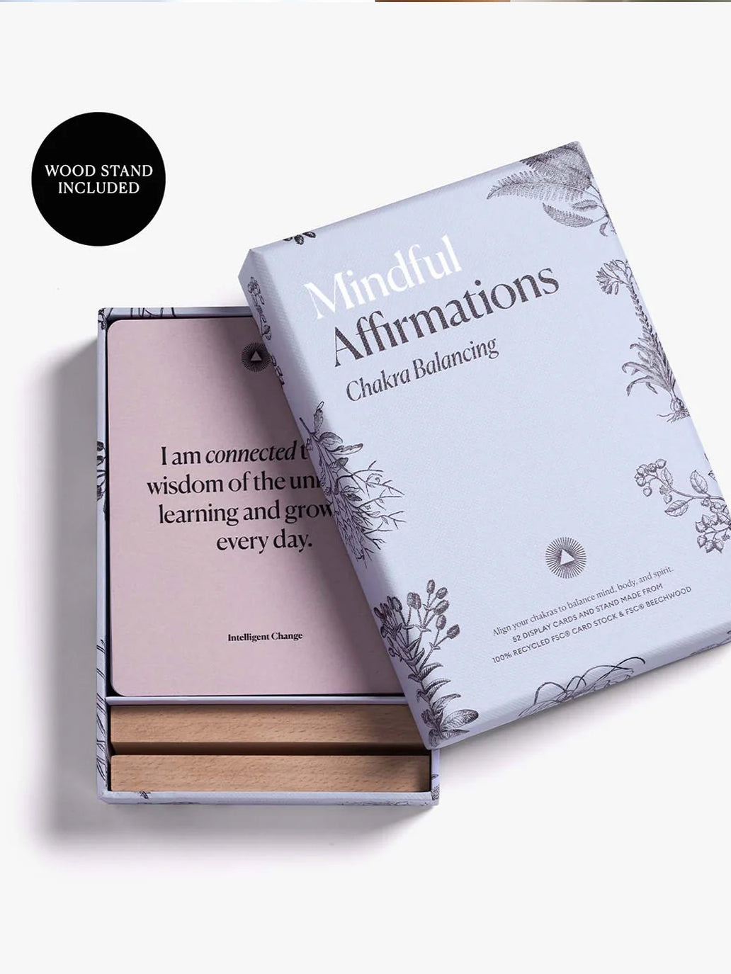 Intelligent Change Mindful Affirmations Chakra Balancing Meditation Cards - Spiritual Healing, Positive Affirmation Cards for Daily Motivation & Self-Care (Perfect for Yoga, Meditation & Mindfulness Practice)